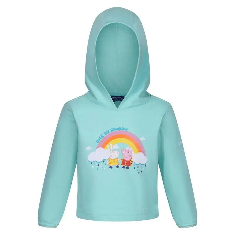 Regatta Sudadera De Peppa Pig Arco Iris Para Niños/Niñas Azul Aruba