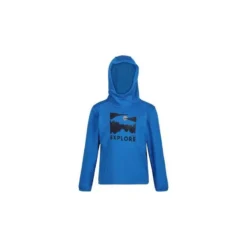 Regatta Sudadera Highton Impresa Para Niños/Niñas Azul Sky Diver