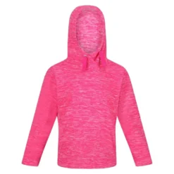 Regatta Sudadera Kalina Jaspeada De Polar Niñas Rosa Fusión