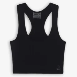 Sujetador Top Deportivo Sujeción Alta Mujer SCALPERS ADN W TOP Negro