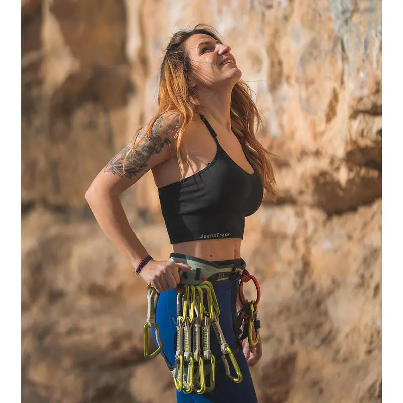 Top Deportivo JeansTrack Black Mujer - Imagen 3