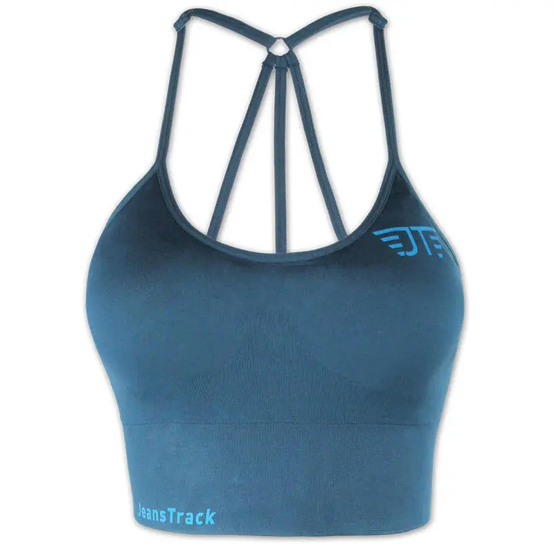 Top Deportivo JeansTrack Black Mujer - Imagen 5