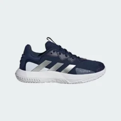 Zapatillas De Tenis Hombre Multipista - Adidas Solematch Control Azul Y Blanco