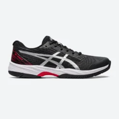 Zapatillas De Tenis Hombre Multipista - Asics Gel Game 8 Negro Blanco Y Rojo