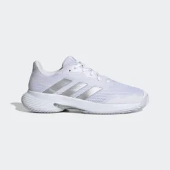 Zapatillas De Tenis Multipista Mujer Adidas Courtjam Control Blanco
